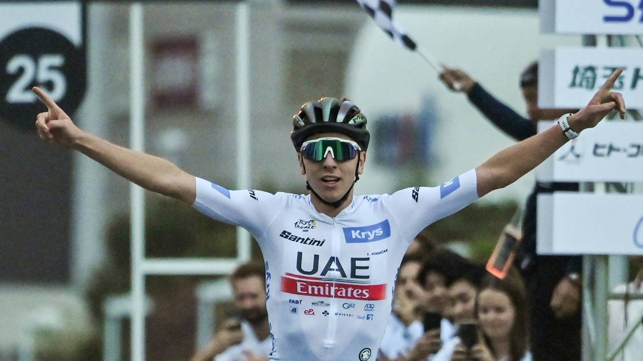 Pogacar gewinnt Saitama Criterium
