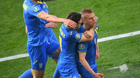 Die Ukraine steht erstmals im EM-Viertelfinale
