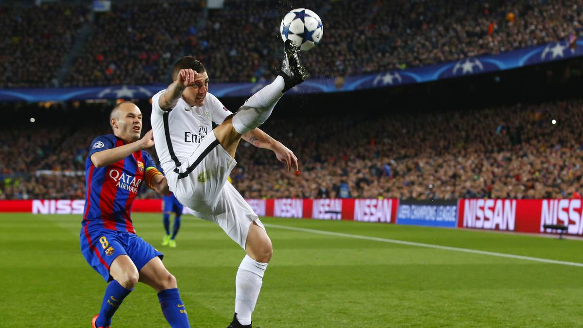 MARCO VERRATTI: Verteidigte beim 0:1 stümperhaft, verlor zahlreiche Bälle im Spielaufbau. Keine gute Bewerbung für andere Topvereine - SPORT1-Note: 5,5