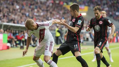 Eintracht Frankfurt v 1. FC Nuernberg - Bundesliga Playoff Leg 1