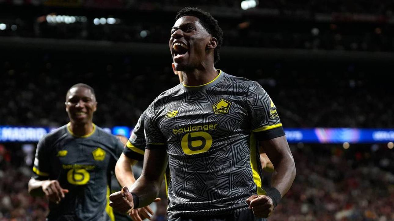 Jonathan David trifft mit Lille auf den BVB