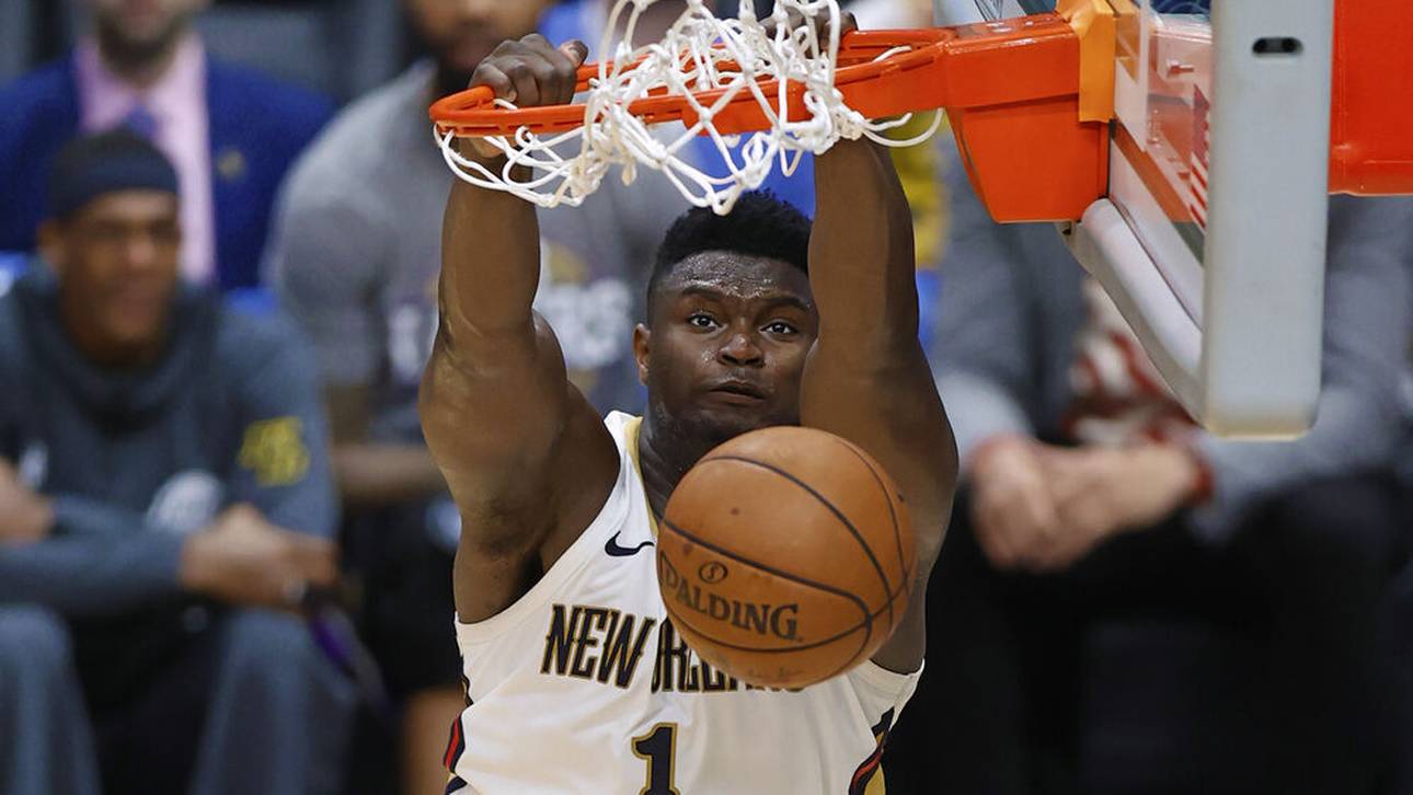 Zion erhält Schuh von Jordan