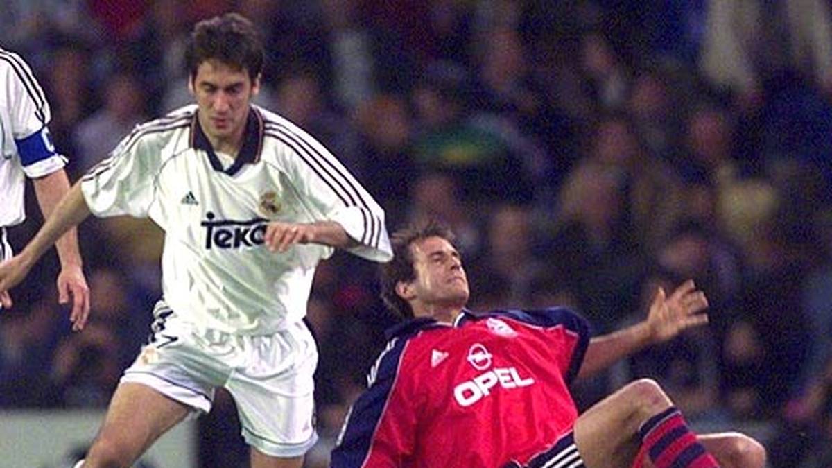 PLATZ 8: Im Jahr 2000 treffen die beiden Klubs ebenfalls aufeinander - und zwar doppelt in einer Saison. Die Bayern führen Real in der Zwischenrunde zwei Mal vor. In Madrid gewinnt das Team von Coach Ottmar Hitzfeld nach einer Galavorstellung mit 4:2. Mehmet Scholl, Stefan Effenberg, Thorsten Fink und Paulo Sergio treffen