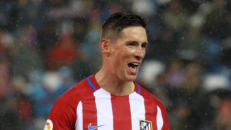 Fernando Torres könnte gegen Bayer Leverkusen für Atletico zum Einsatz kommen