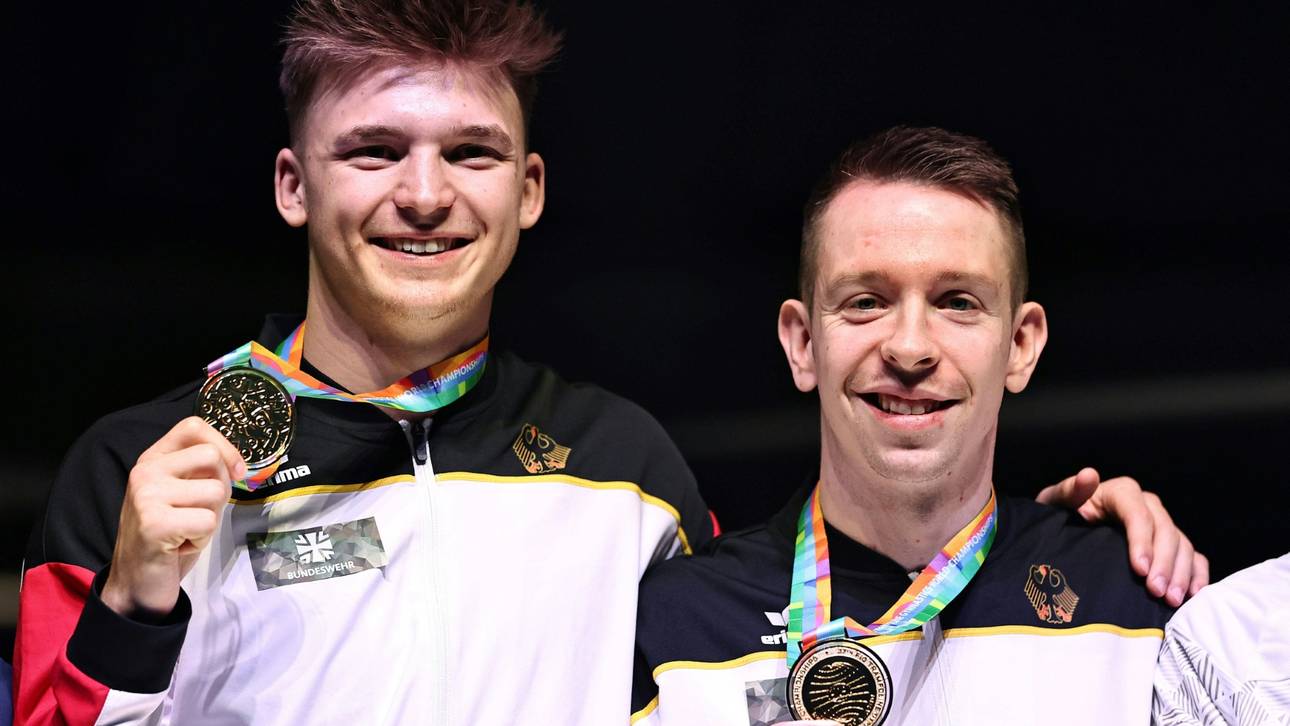 Trampolinduo: Vogel/Lauxtermann sind „Sportler des Monats“