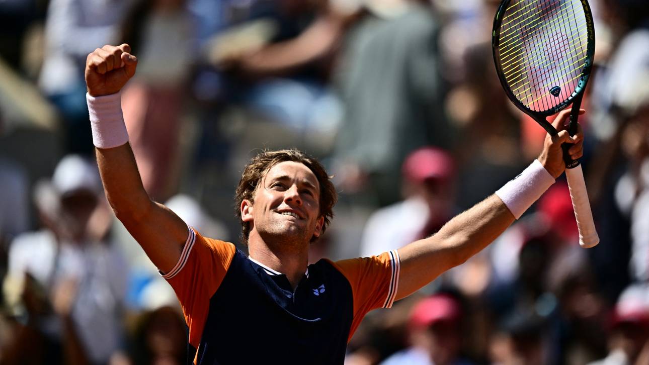 Viertelfinal-Neuauflage in Paris: Ruud wieder gegen Rune