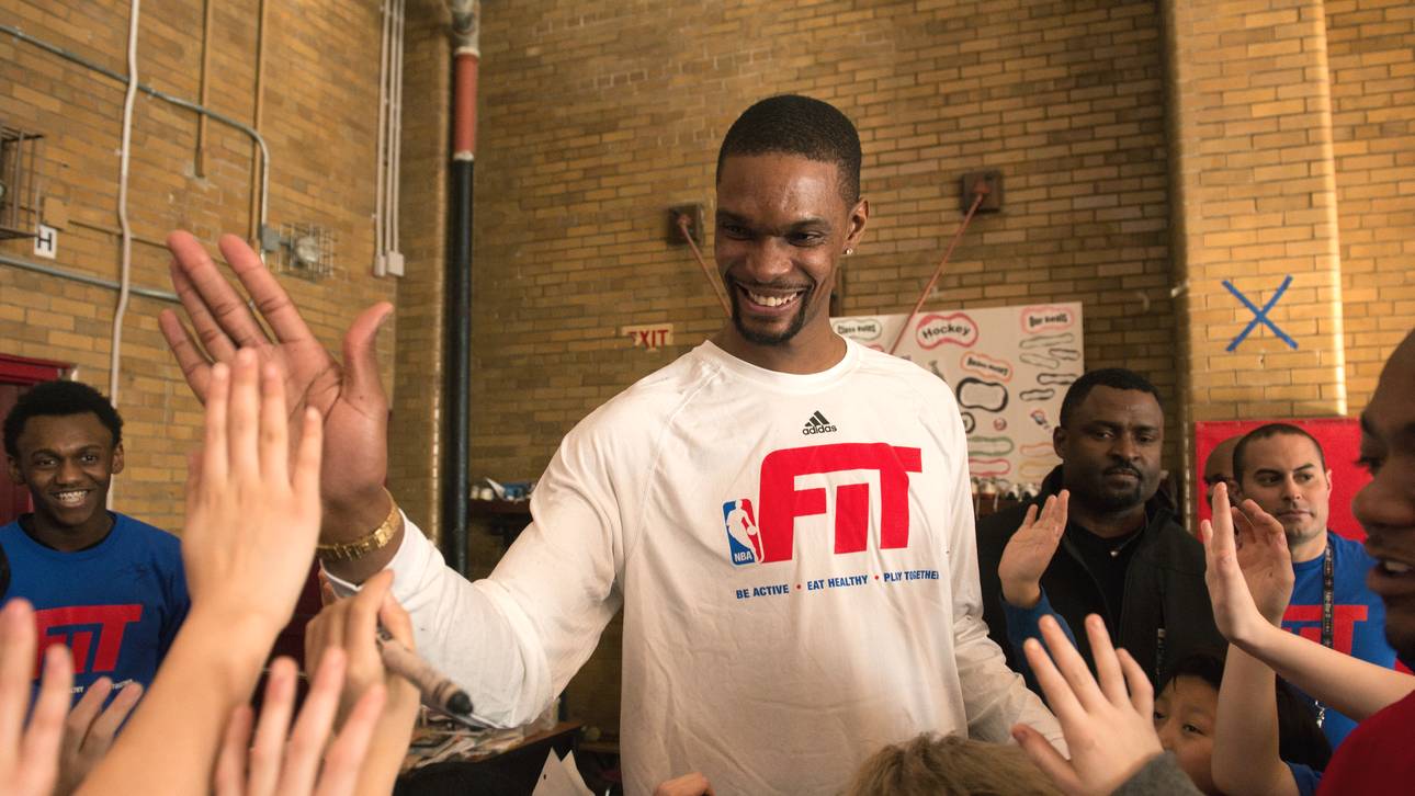 Bosh gibt Trainings-Comeback