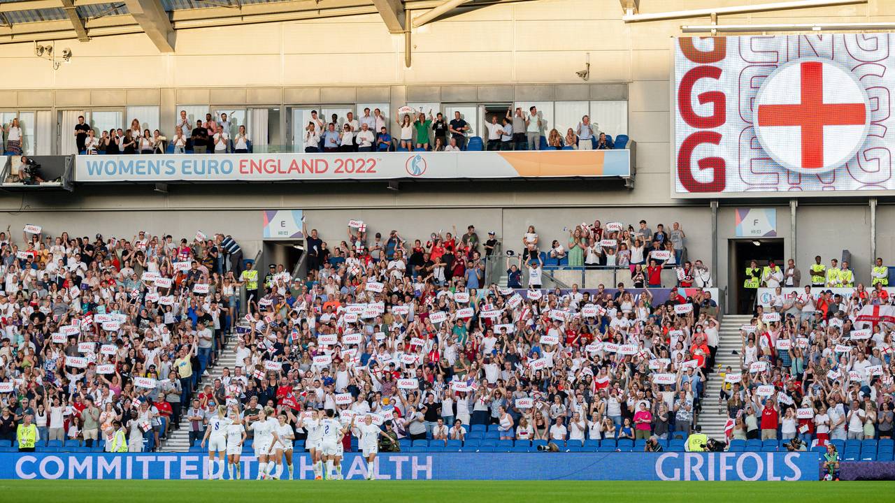Frauen EM 2022: neuer Zuschauerrekord nach bereits zwei Gruppenspieltagen