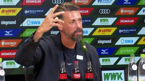 Augsburgs neuer Trainer Sandro Wagner erklärt seine Entscheidung, den DFB zu verlassen und beim FCA anzuheuern. Dabei gerät er ins Schwärmen.