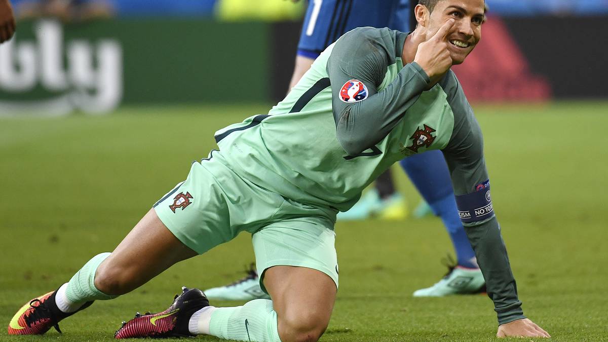 Cristiano Ronaldo möchte einen Elfmeter haben - vergebens