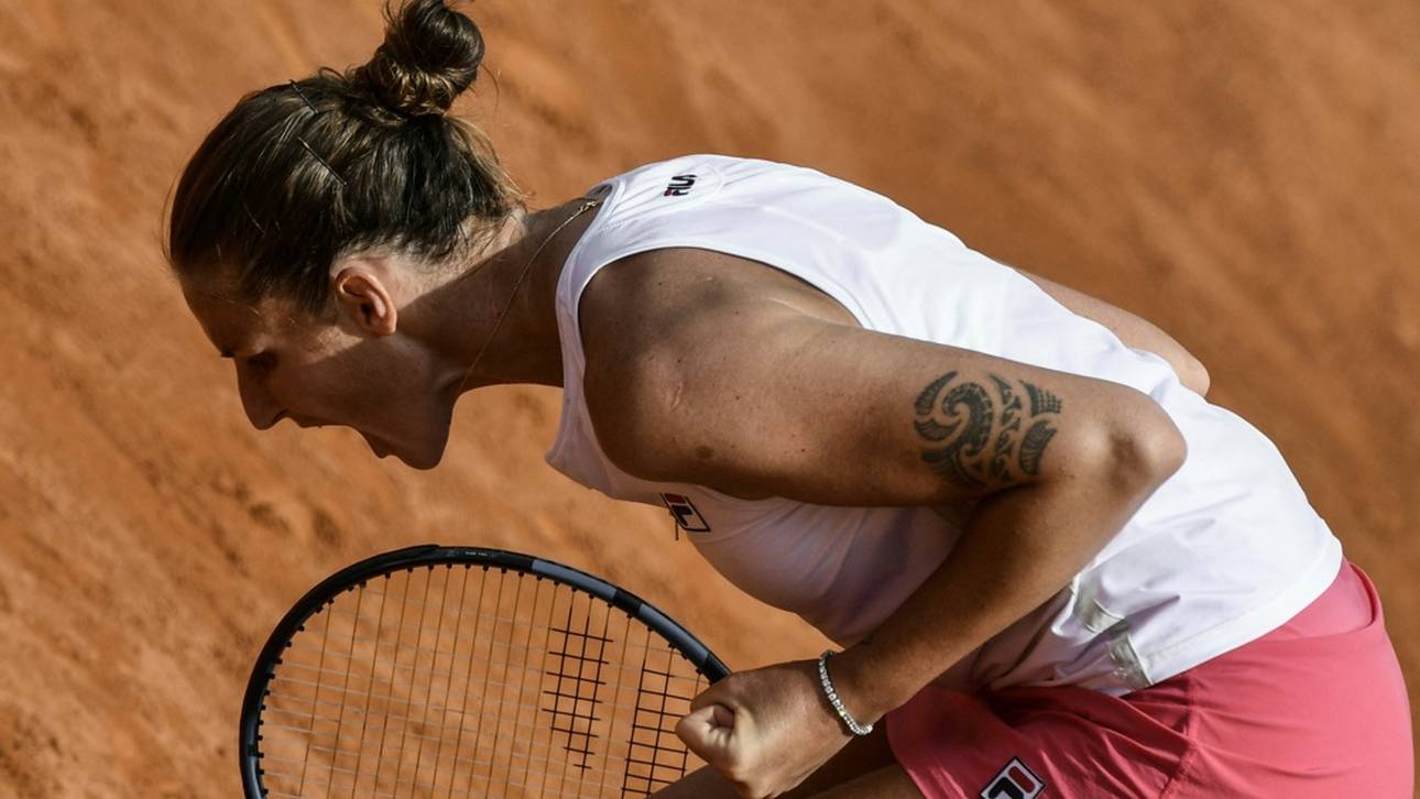 Pliskova schafft Final-Hattrick