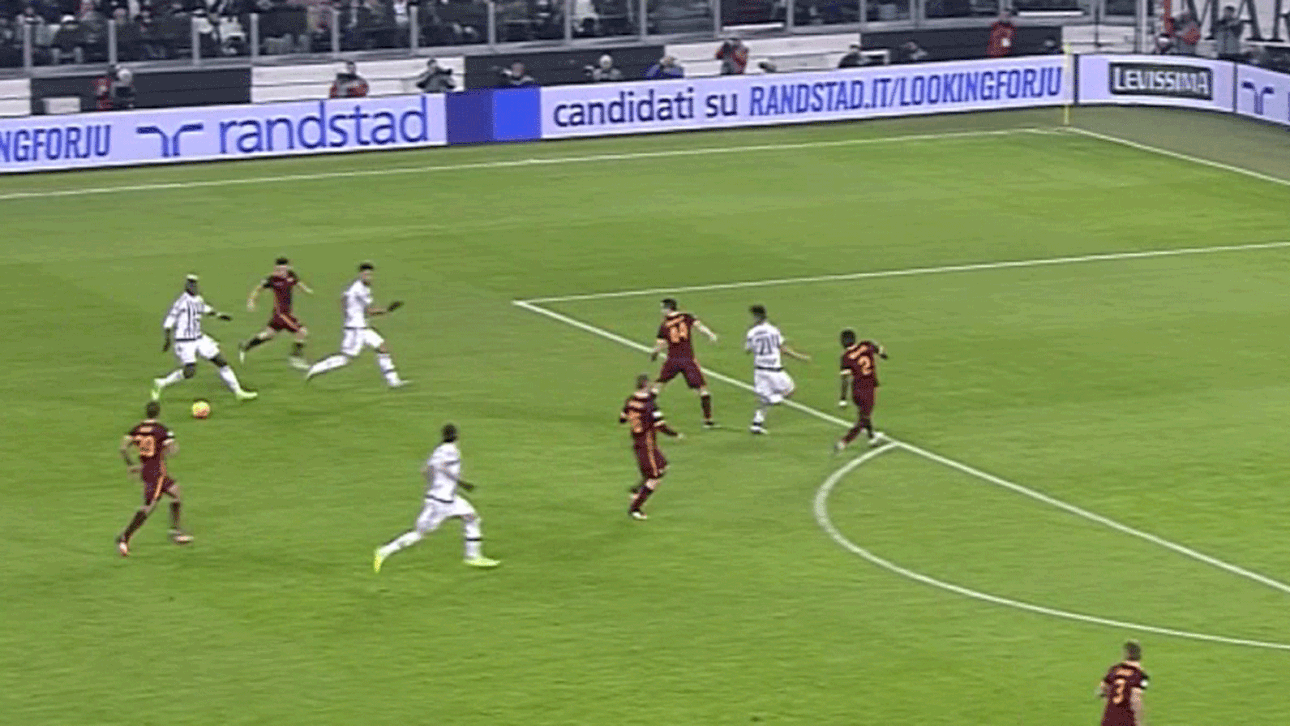 Juve setzt Siegeszug gegen Rom fort