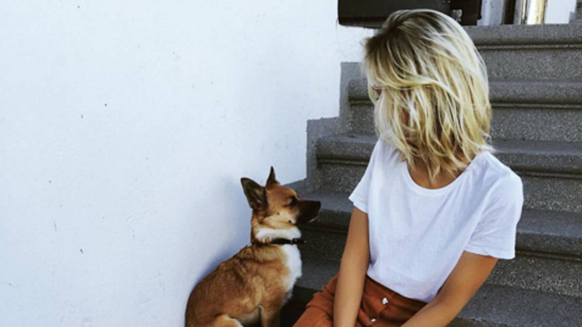 Alpert ist Model und vor allem bekannt aus einer TV-Werbung...