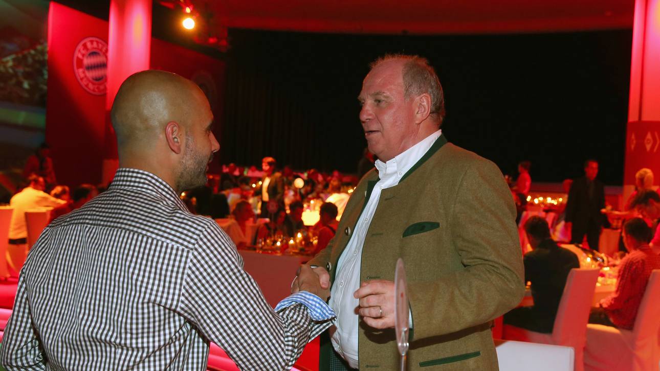 Guardiola freut sich für Hoeneß