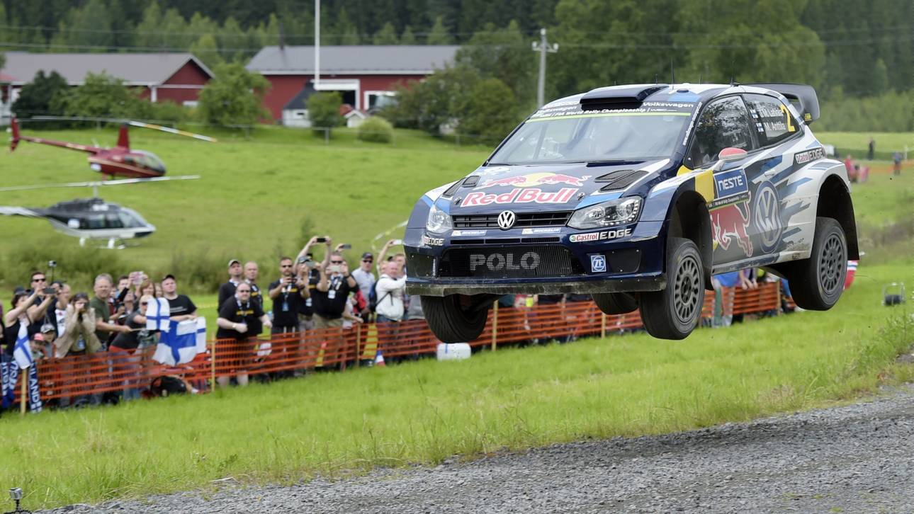 Latvala verdrängt Ogier in Finnland