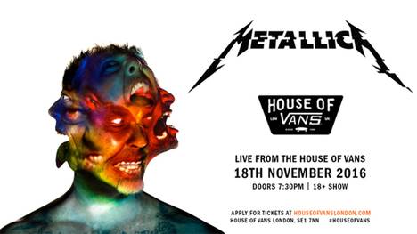 Metallica im House of Vans, London