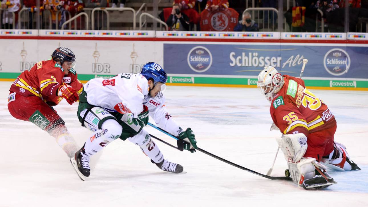 Torwartwechsel bei DEG, Feser geht