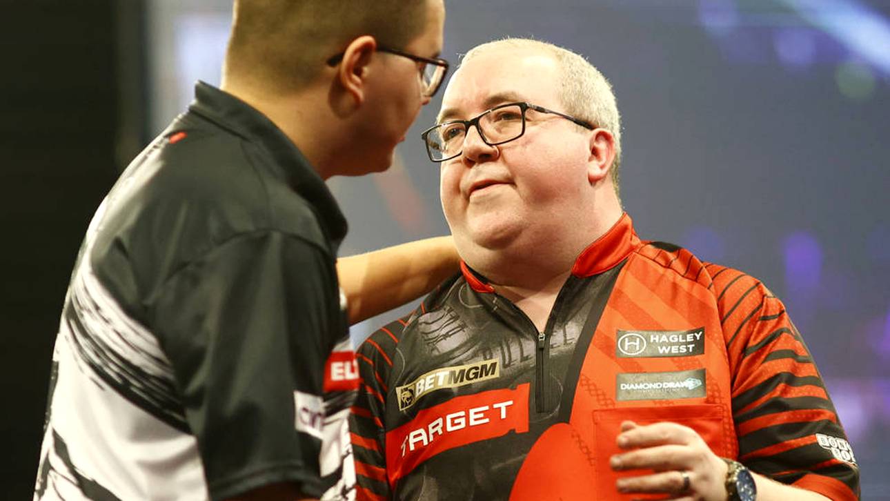 Darts-Star wird auf Bühne emotional