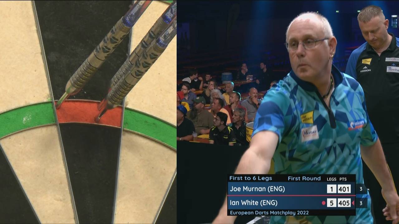 European Darts Matchplay: Ian White schlägt Joe Murnan in Trier deutlich