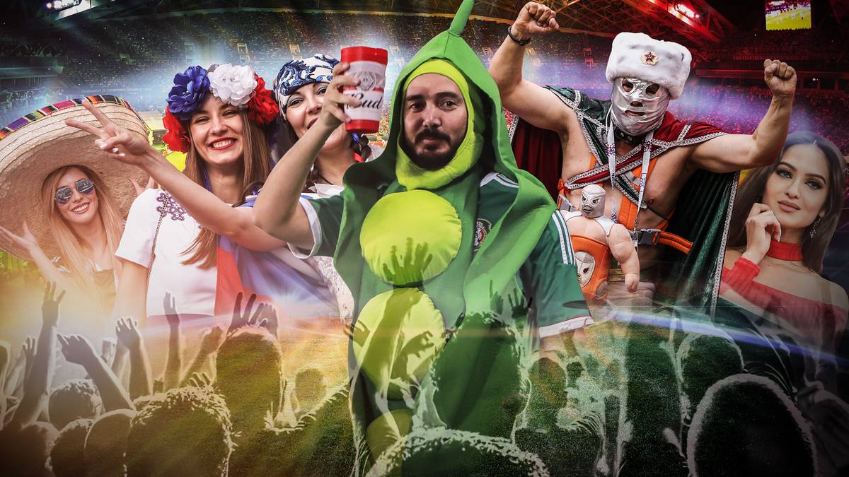 Der Confed Cup ist die Generalprobe für die kommende WM in Russland. Bereits in diesem Jahr haben sich die Fans mit besonders schrillen und sexy Outfits in Szene gesetzt. SPORT1 zeigt die besten Bilder