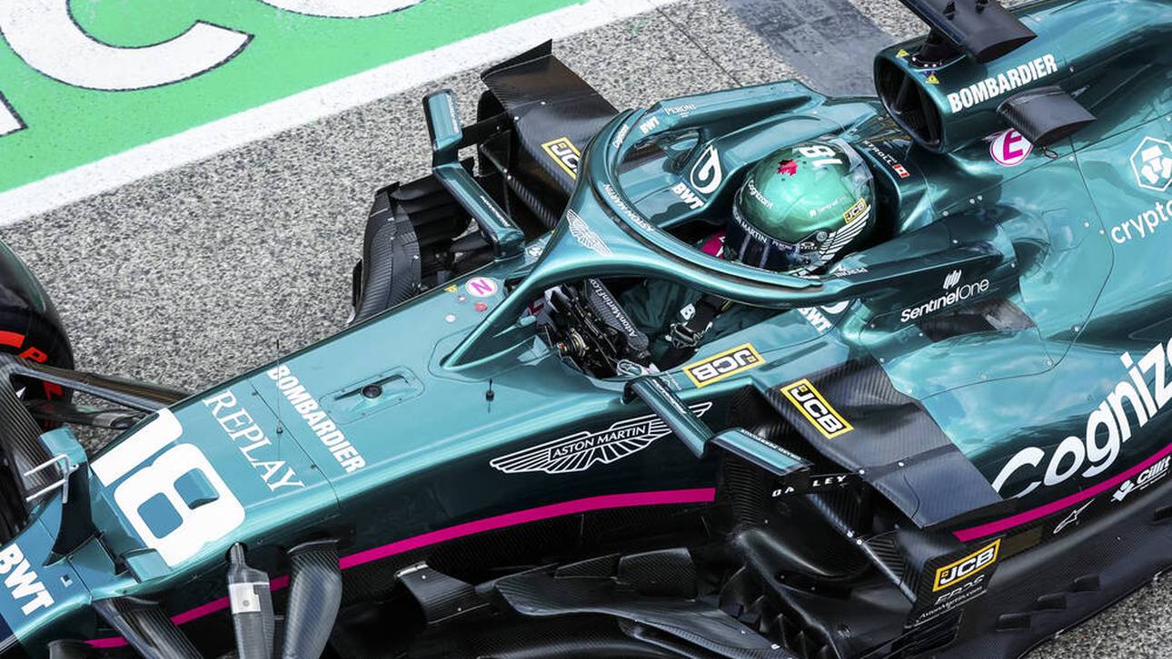 Feuer bei Aston Martin vor Start