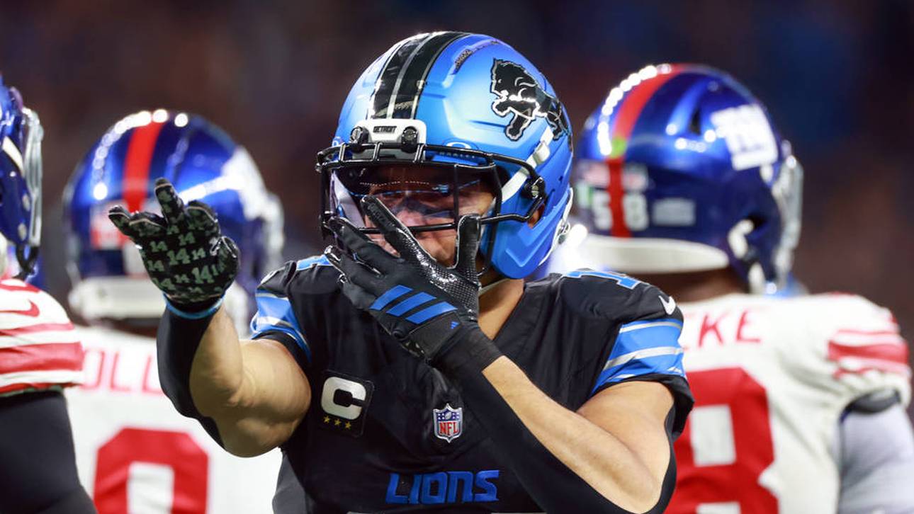 Amon-Ra St. Brown führte seine Detroit Lions zum Sieg