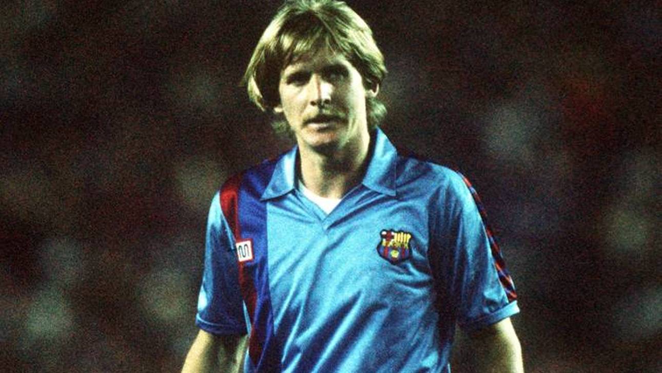 Bernd Schuster führte Barca im Finale 1986 als Kapitän aufs Feld