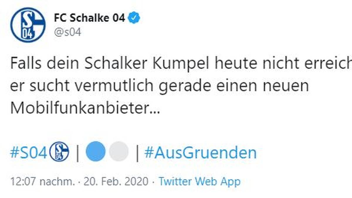 Schalke 04 reagierte mit Humor auf den neuen BVB-Sponsorendeal