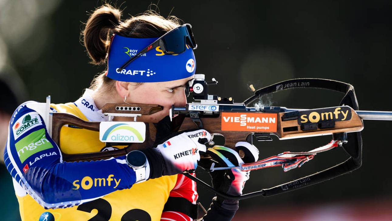 Skandal-Biathletin siegt bei Comeback
