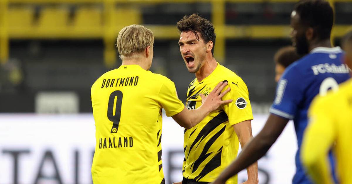 Mats Hummels erzielt das erste Derby-Tor für den BVB gegen Schalke 04