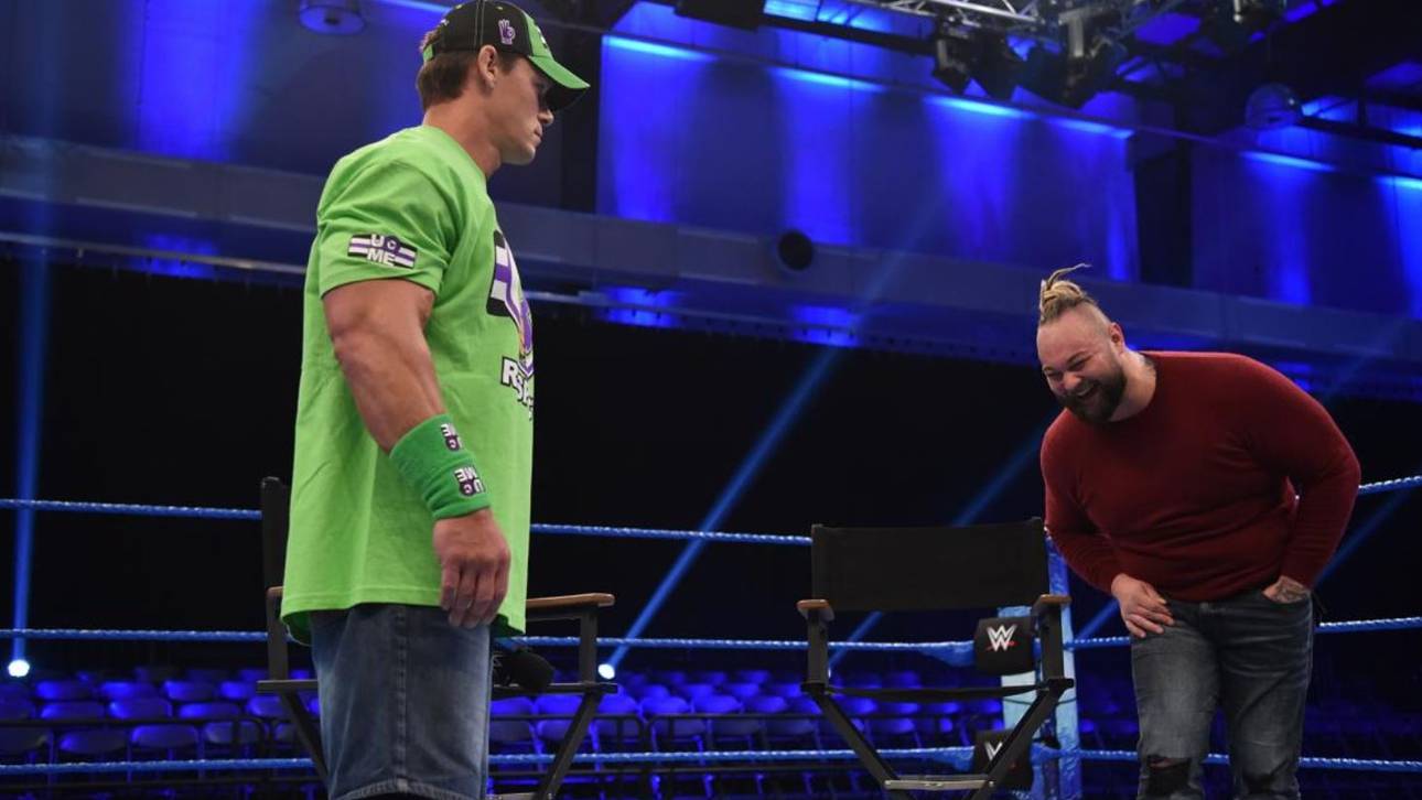 WWE liefert skurrile Show ohne Fans
