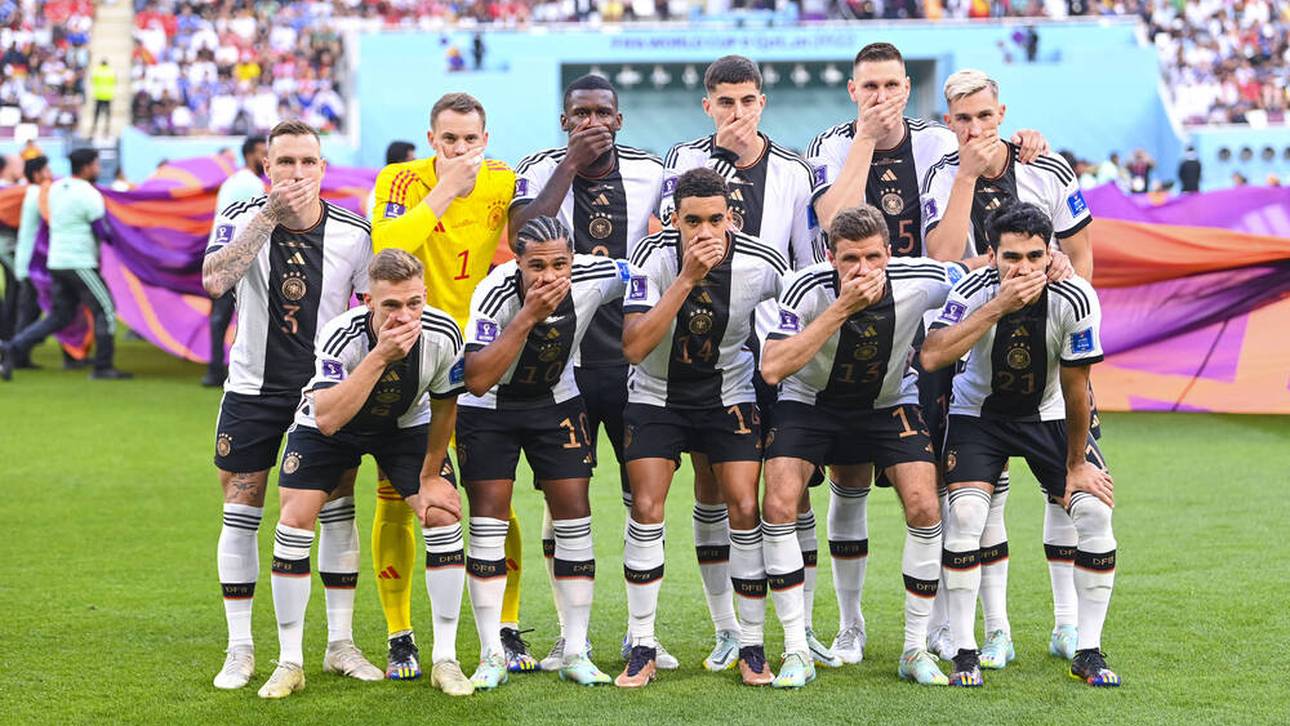 Die Mund-zu-Geste vor dem WM-Spiel gegen Japan spaltete die deutsche Nationalmannschaft