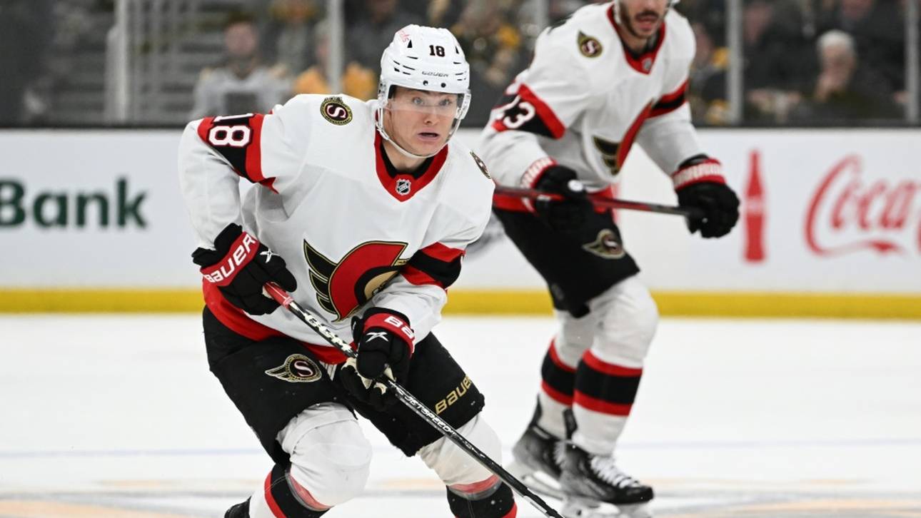 NHL: Sieg für Stützle, Niederlagen für Seider und Sturm