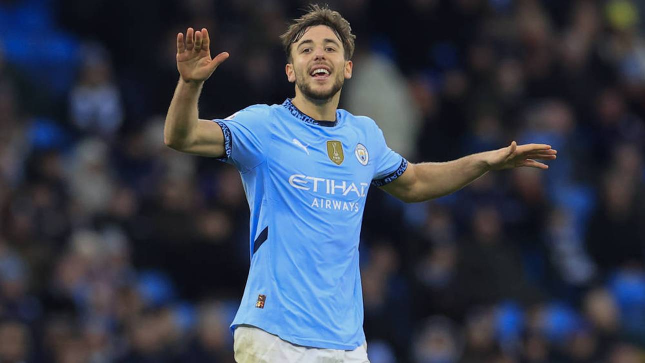 Nico González dirigierte gegen Newcastle das Mittelfeld von Manchester City