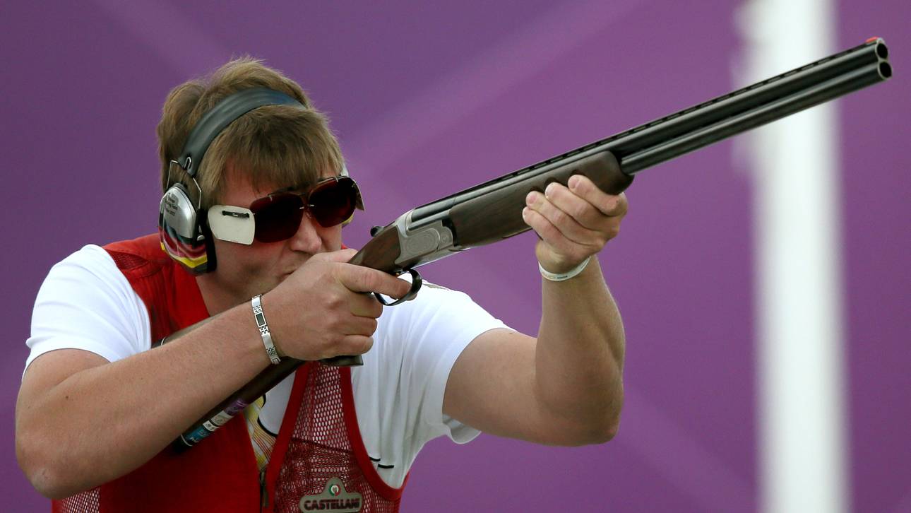 Bindrich mit Tochter bei Schützen-EM