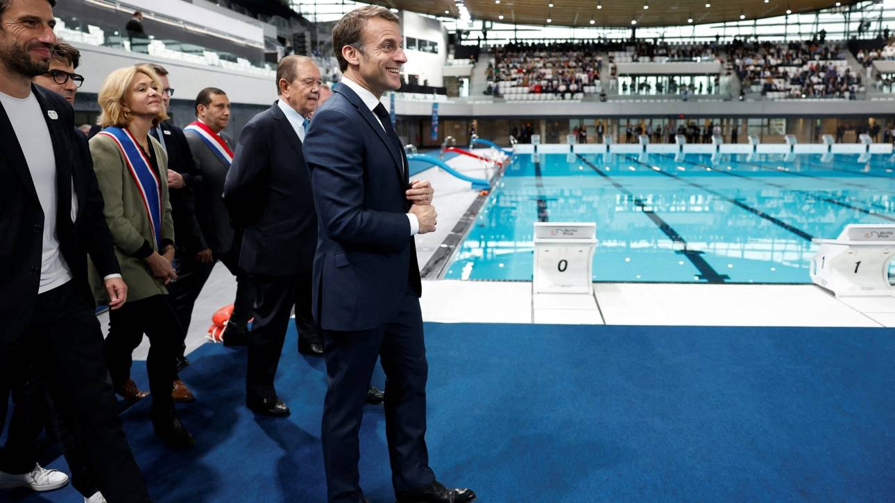 Macron mit Olympia-Befürchtung