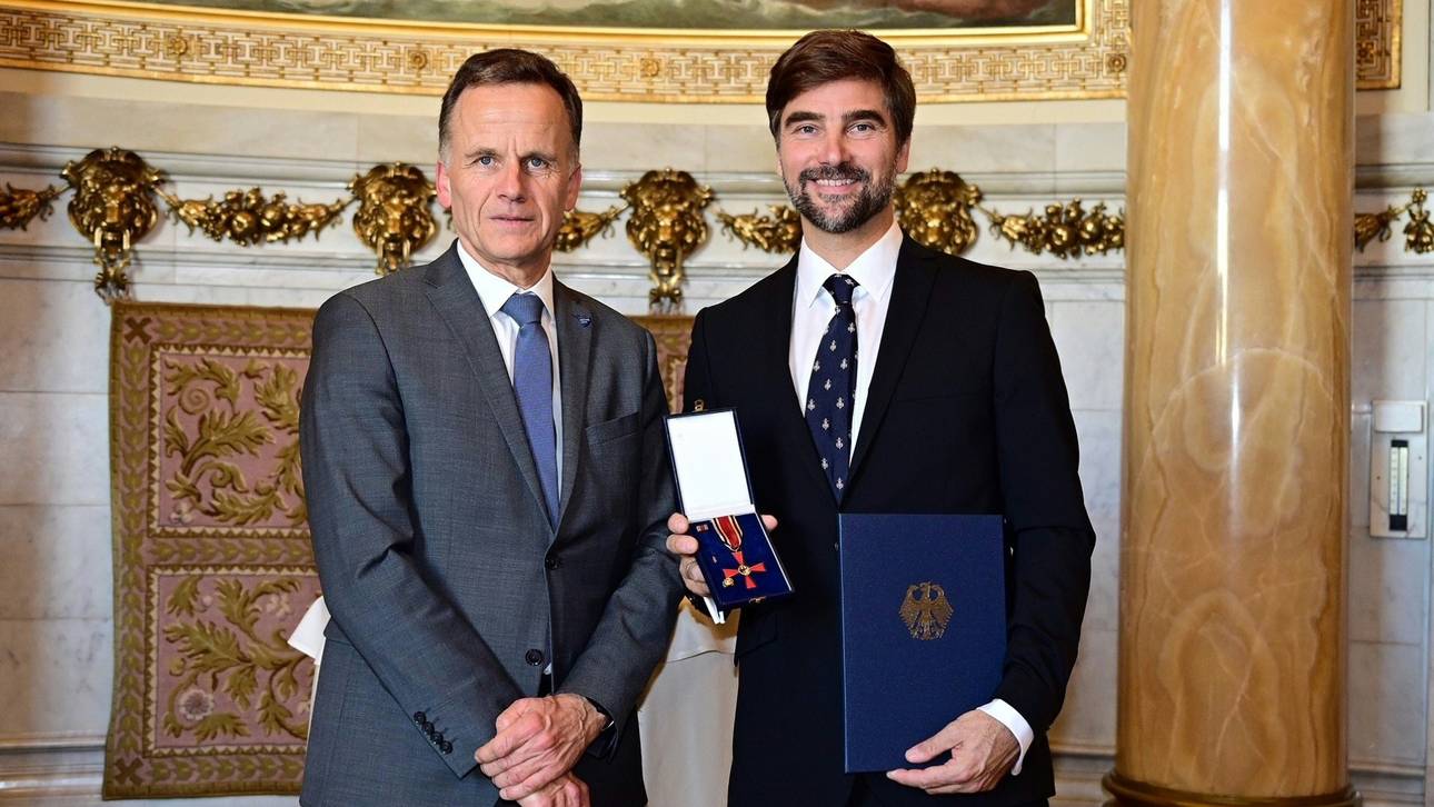 Extremsegler Herrmann mit Bundesverdienstkreuz ausgezeichnet