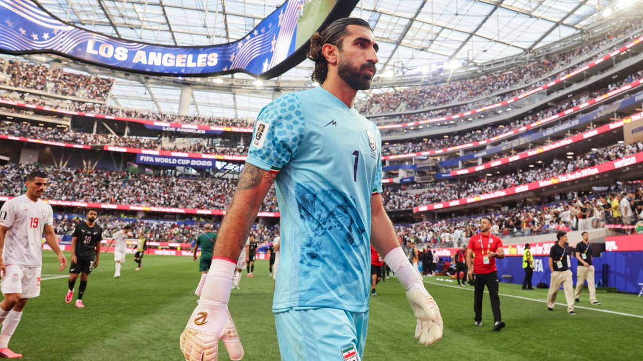 Alireza Beiranvand hielt dem Iran das 0:0 gegen Belgien fest