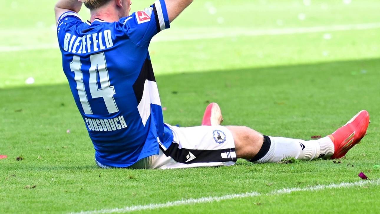 Turbulentes Remis: Bielefeld steckt im Keller fest