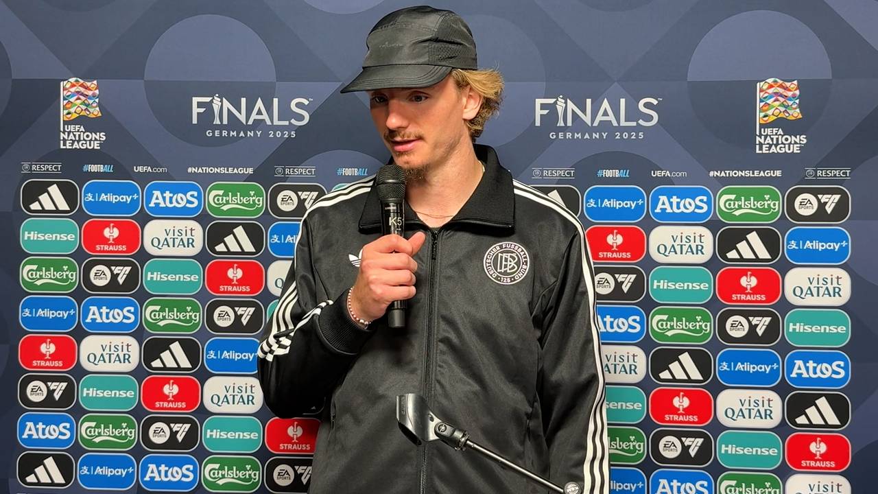 Ausgelaugt zur U21-EM? Woltemade scherzt über seine Körpergröße