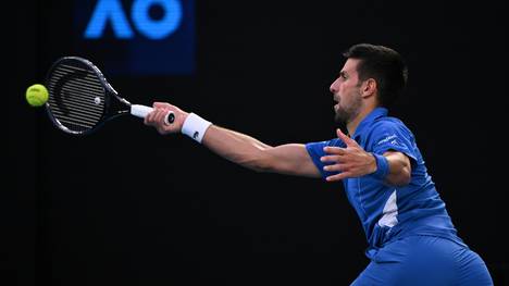 Mit Mühe weiter: Novak Djokovic