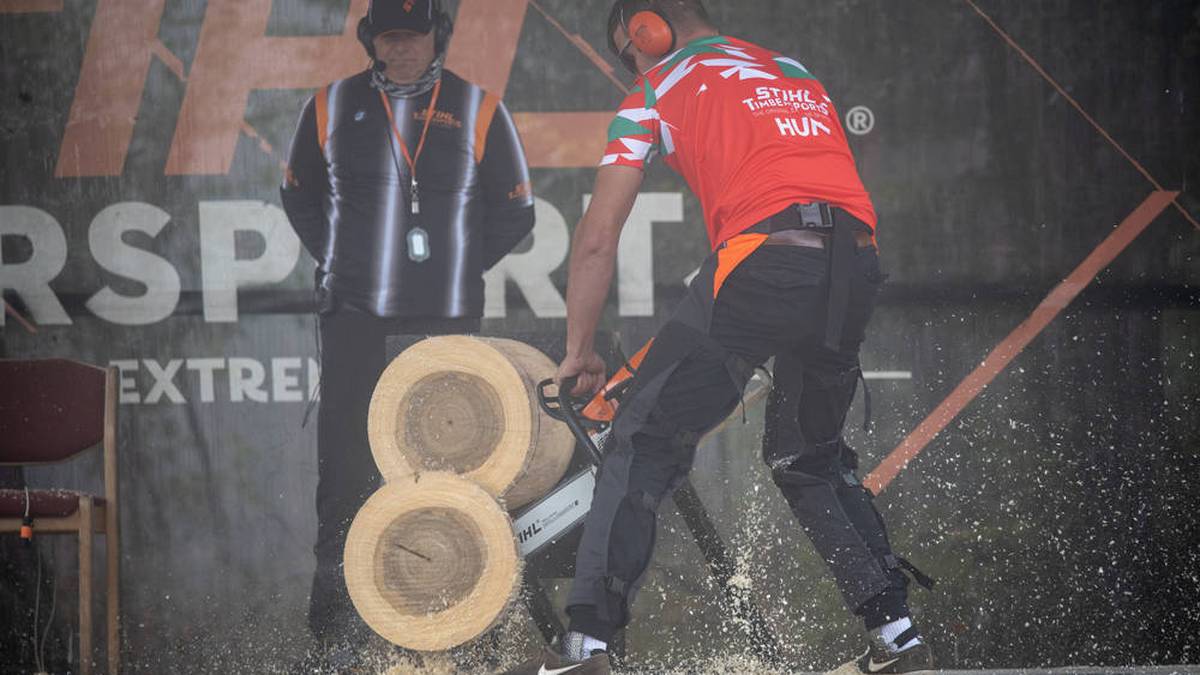 Timbersports-Stars küren Weltmeister