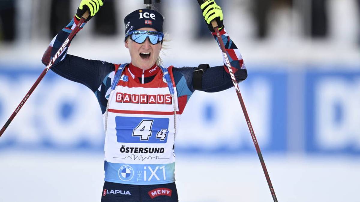 Marte Olsbu Röiseland beendet nach der laufenden Saison ihre herausragende Karriere. Nicht nur Deutschlands Denise Herrmann-Wick und Vanessa Hinz würdigen Norwegens Biathlon-Star.