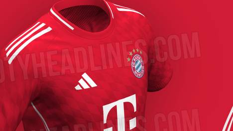 Das Portal Footy Headlines hat einen ersten Entwurf für das Bayern-Trikot im nächsten Jahr präsentiert. So sieht das im klassischen rot designte Jersey aus.