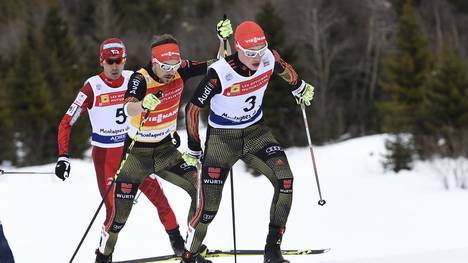 Eric Frenzel profitierte in Lahti vom Fehler von Jarl Magnus Riiber