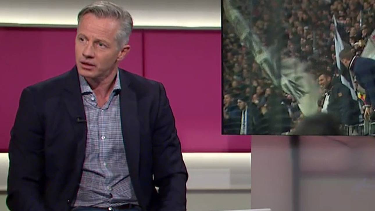 Keller von Kopf-ab-Geste schockiert