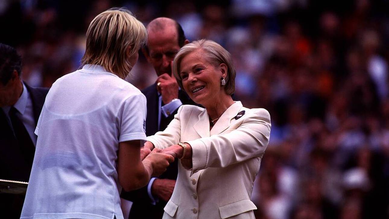 Jana Novotna und die Herzogin von Kent erlebten 1998 in Wimbledon ihr Happy End
