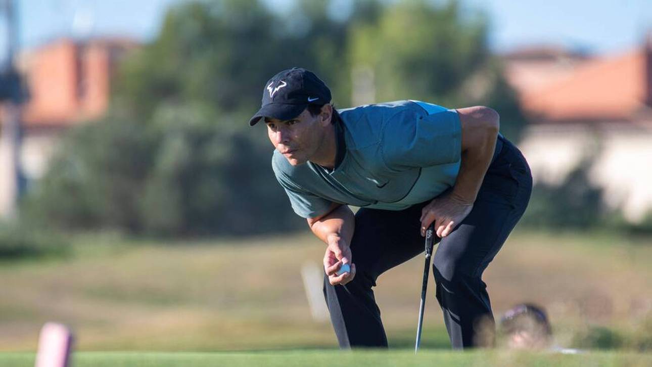 Golf statt Tennis! Nadal geht fremd