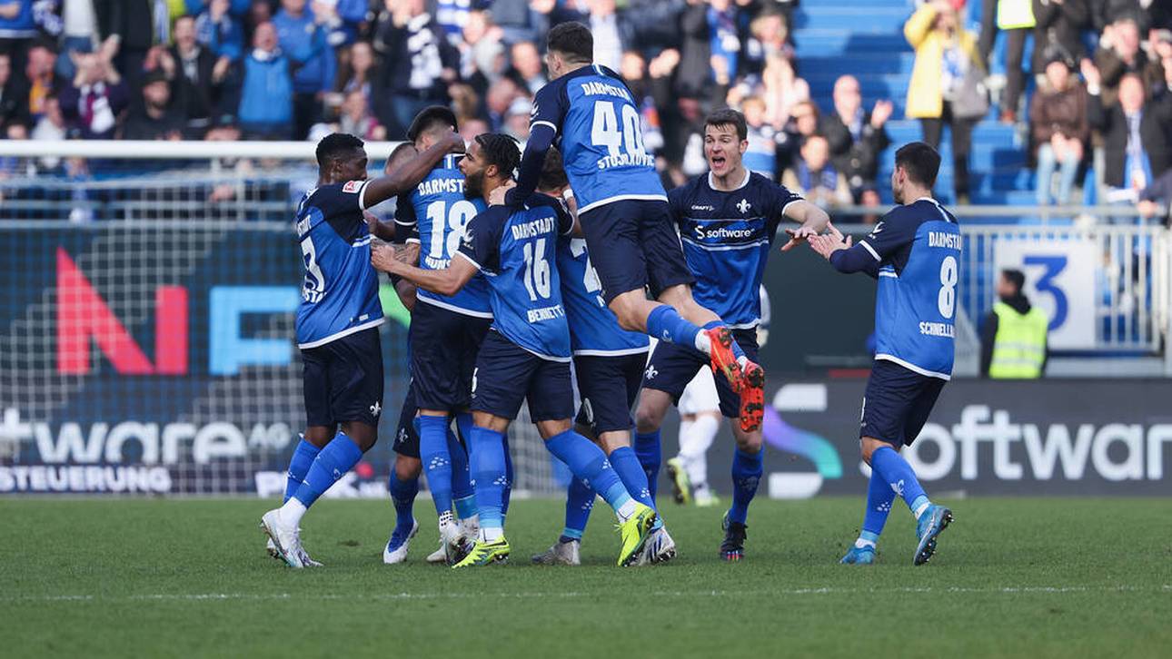 Lilien jubeln spät – FCK patzt