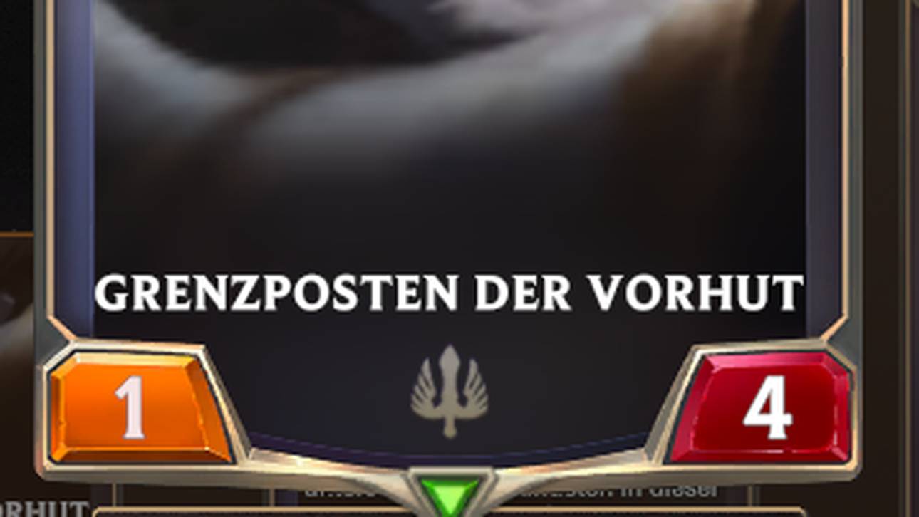 Der Grenzposten ist nun auch ein Elite.